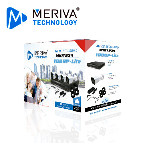 KIT 4X4 MKIT924 INCLUYE 1 DVR 4CH MSDV-920-04 1080P-LITE + 4 CÁMARAS BULLET METÁLICAS 1080P 2MP 3.6MM MSC-206 + 4 CABLES 18MTS C/U + FUENTE DE PODER Y DISTRIBUIDOR DE ENERGIA.