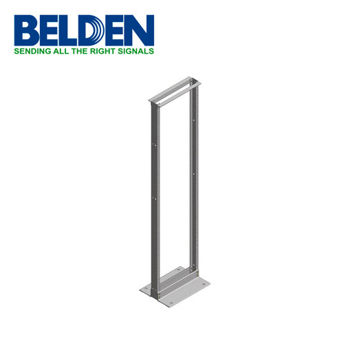 RACK DE ALUMINIO DE 2 POSTES BHRR194 BELDEN 45 UR COLOR NEGRO