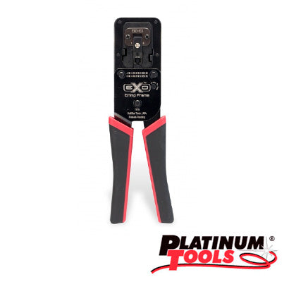 PINZA PONCHADORA CAT6A EXO PLATINUM TOOLS 100061C