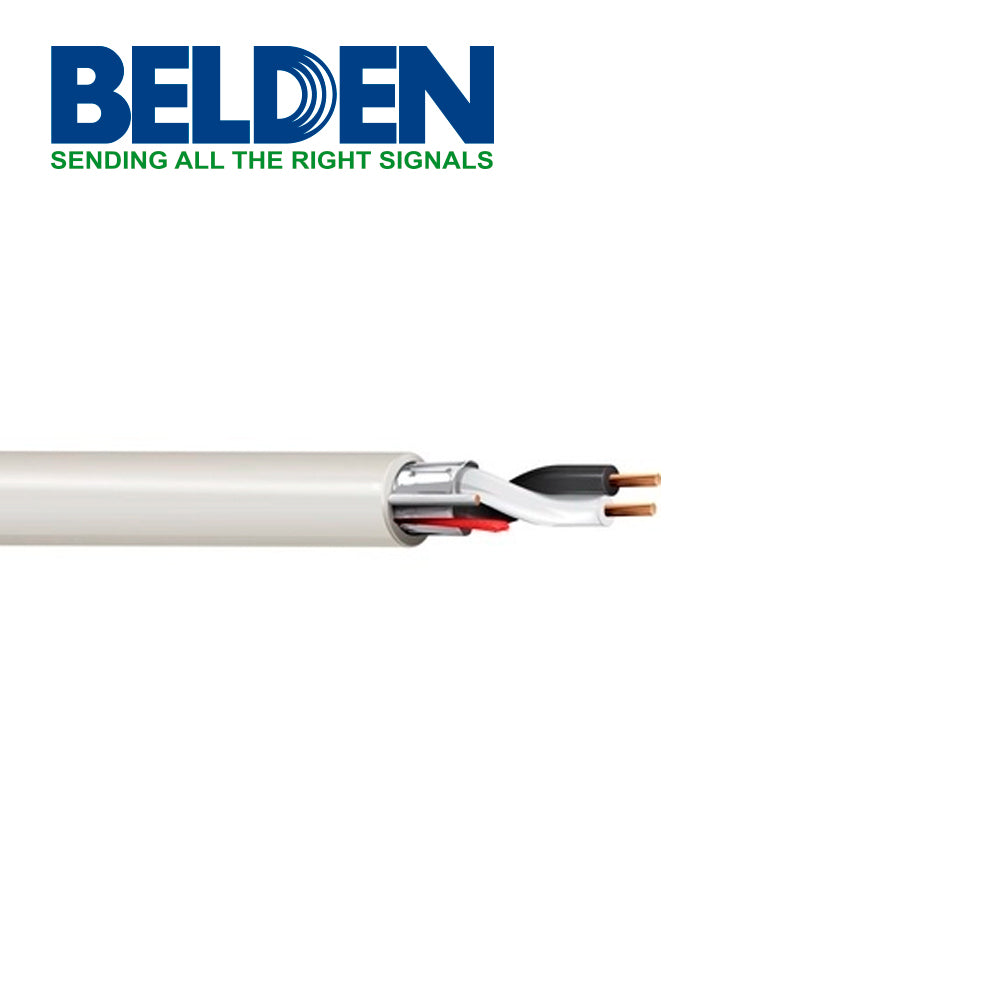 CABLE DE SEGURIDAD Y SONIDO BELDEN 5500FE 0081000 BLINDADO 2C/22AWG CMR 305M
