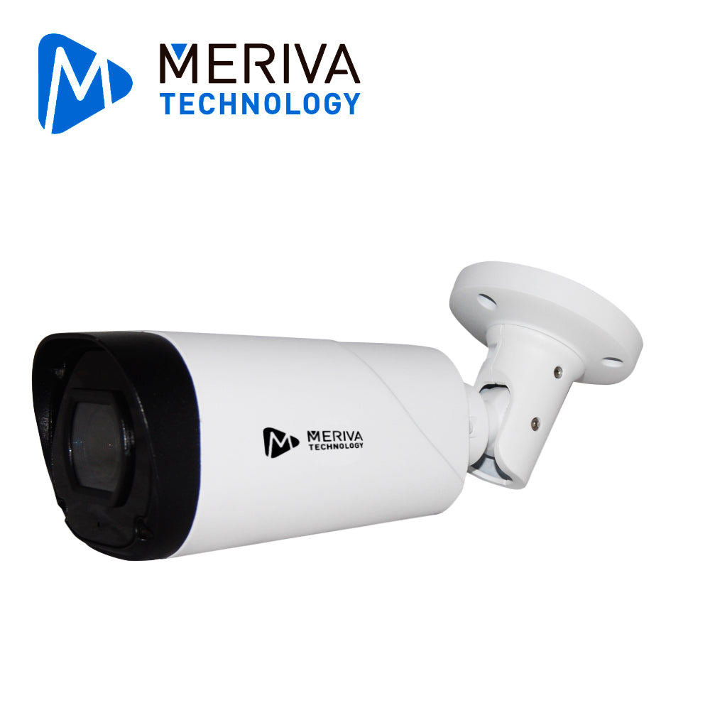 CAMARA HD 5MP AHD / TVI / CVI / SD / 5MP / BULLET MERIVA TECHNOLOGY MSC-5212Z / IP66 / 35M IR / 2.8-12MM / COC / 12VDC / METALICA