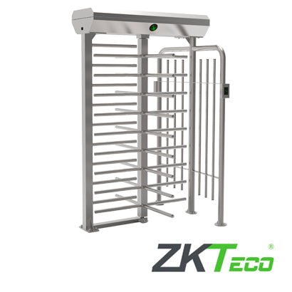 TORNIQUETE CUERPO COMPLETO UN CARRIL ZKTECO FHT2400 BIDIRECCIONAL ANCHODECARRIL 0.58M ACEROINOXIDABLE SUS304 INTERIOR/EXTERIOR 2 MILLONES DE CICLOS COMPATIBLE CON DISPOSITIVOS DE CONTROLES DE ACCESO