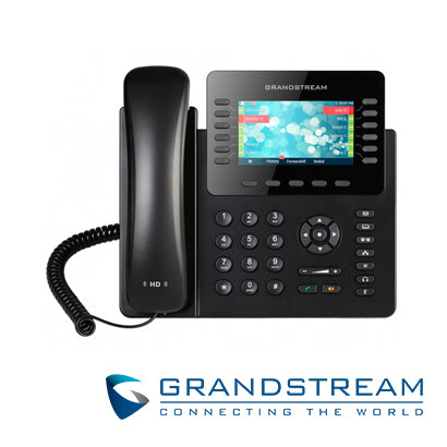 TELEFONO IP HD GRANDSTREAM GXP2170 
EMPRESARIAL 12 LINEAS 4 CUENTAS SIP POE 2PUERTOS GIGA 10/100/1000 BLUETOOTH