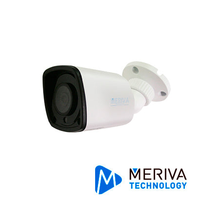 CAMARA IP BULLET MERIVA TECHNOLOGY MOB200SF / 2MP / H.264 / 3.6 MM / 20M IR / IP66 / METALICA / POE / 12VDC
