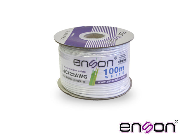 CABLE ALARMA BOBINA ENSON 33202W100 4C/22W PRO-II 100MTS