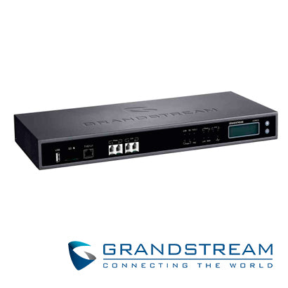 CONMUTADOR IP PBX GRANDSTREAM UCM6510 1 TRONCAL T1/E1/J1 / 2 LINEAS FXO / 2 EXTENSIONES FXS 200-LLAMADAS 2000SIP POE 2 PUERTOS GIGA 10/100/1000