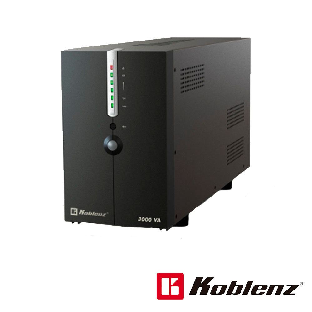 NO-BREAK UPS REGULADOR KOBLENZ PRO 30018 USB/R 3000VA 1800W 8 CONTACTOS