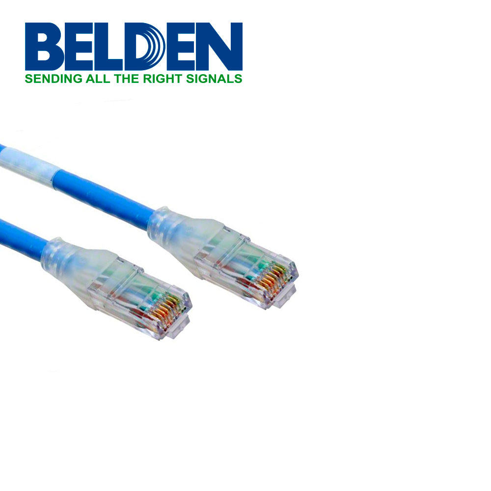 PATCHCORD UTP CAT6 DIAMETRO REDUCIDO BELDEN C6D1106004 1.2 MTS AZUL