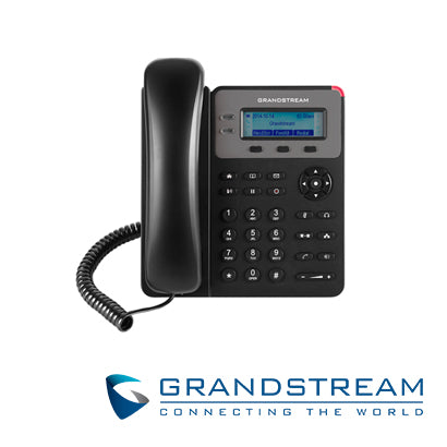 TELEFONO IP HD GRANDSTREAM GXP1610 BASICO 2 LINEAS 1 CUENTA SIP NO-POE 5VDC 2PUERTOS 10/100