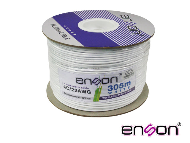 CABLE ALARMA BOBINA ENSON 33202W305 4C/22W PRO-II 305MTS