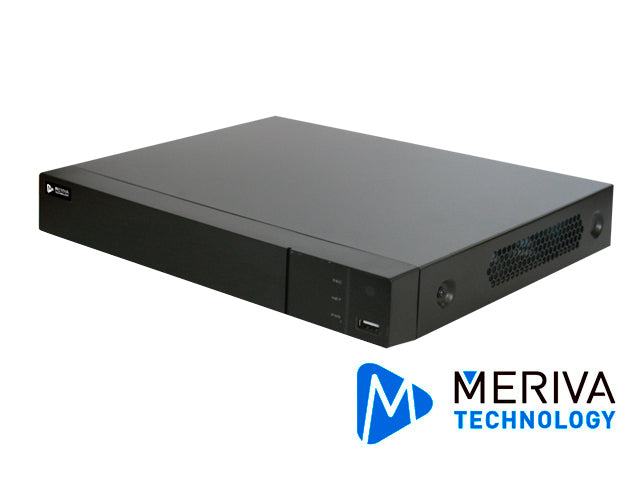 NVR CIP H.265 4CH VIDEO MERIVA MNVR-1444 4-POE 5MP NO-VGA