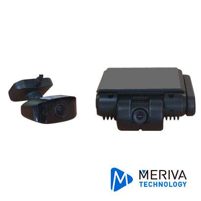 MDVR MOVIL MERIVA TECHNOLOGY MDC220 CON DOBLE CAMARA INTEGRADA / CAMARA VISIàN EXTERNA 2MP / CAMARA VISIàN INTERNA 720P / MODULO 3G / MODULO GPS / MODULO WIFI / TARJETA SD / ENTRADA DE ALARMA / COMPATIBLE CON CEIBA2.