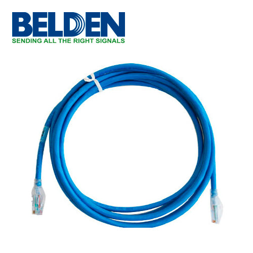 PATCHCORD UTP CAT6+ BELDEN C601106002 0.6MTS AZUL
