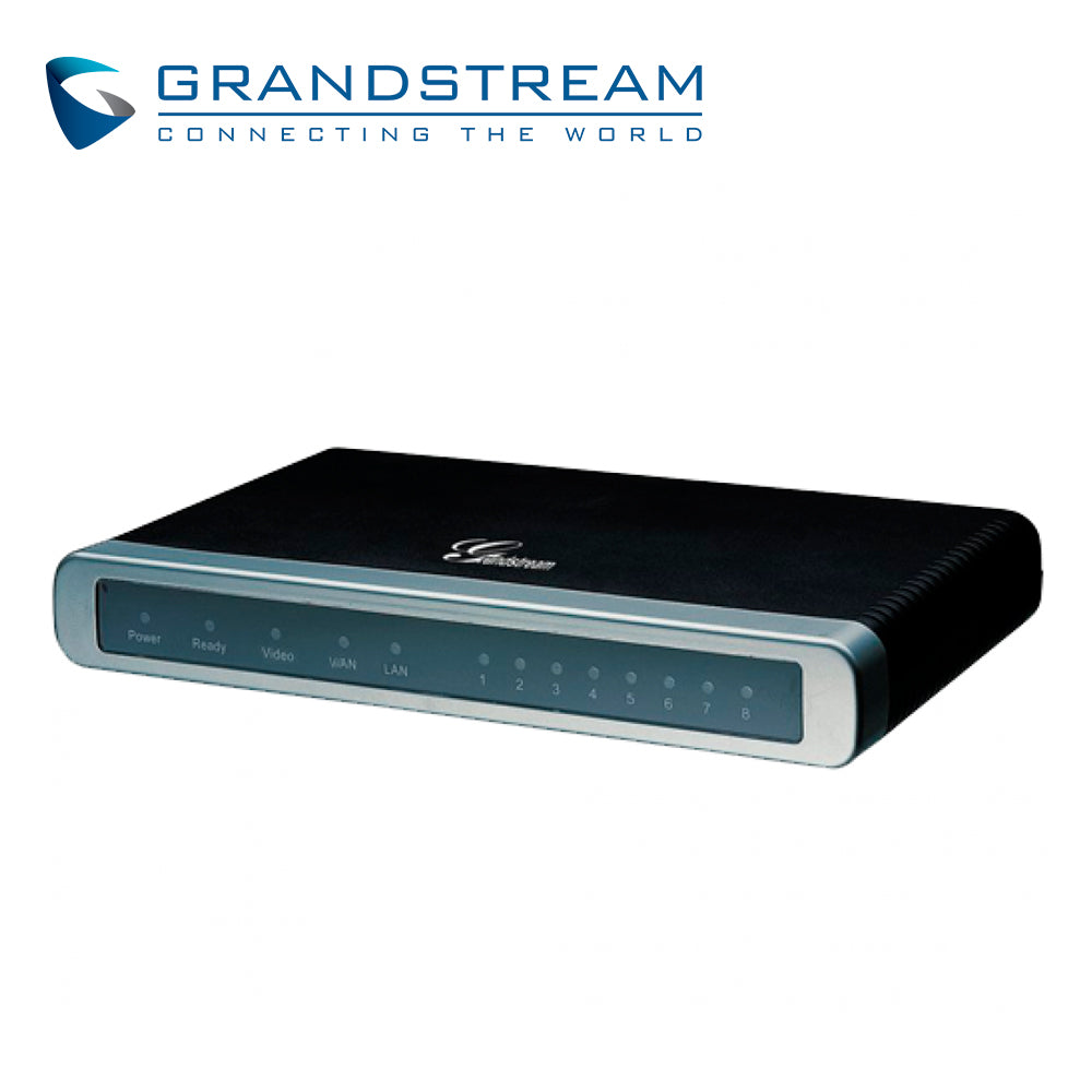 ADAPTADOR  GRANDSTREAM GXW4104 GATEWAY 4 PUERTOS FXO 4 LINEAS ANALÓGICAS 1 LAN 1 WAN TRONCAL SIP