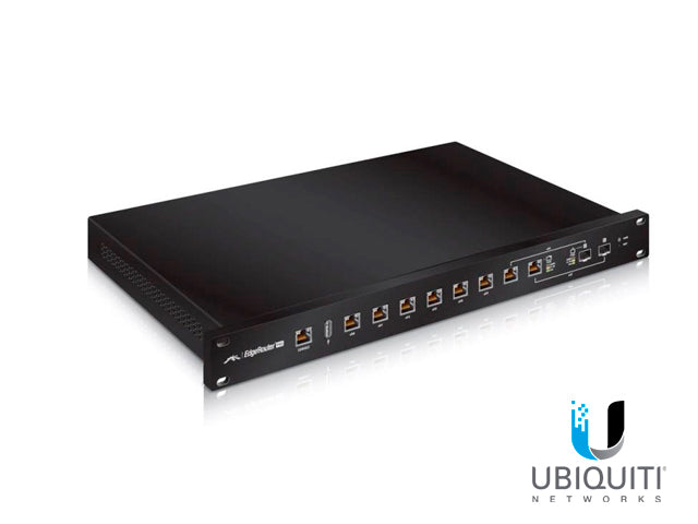 RUTEADOR ALAMBRICO UBIQUITI ERPRO-8 6GIGA-2SFP/RJ45