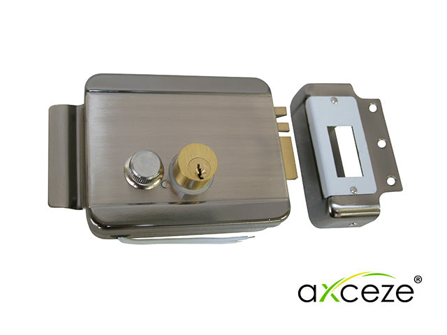 CERRADURA ELECTROMECANICA AXCEZE AX-LOCKR DERECHA C/BOTON