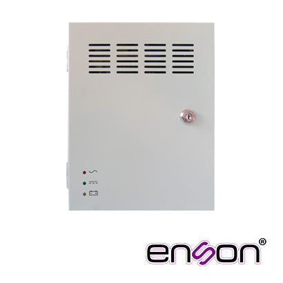 KIT DE FUENTE 12V 3A 4CH ENSON PSB-1204B + BAT ENSON 712