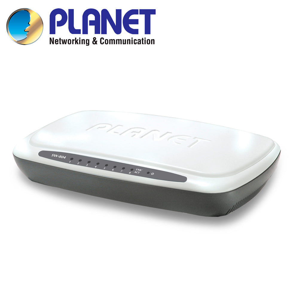 SWITCH 8 FAST NO-ADM PLANET SW-804 DATOS