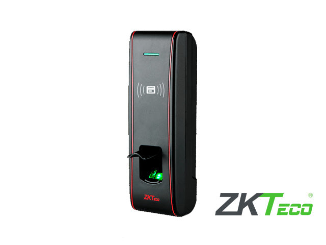 CONTROL DE ACCESO AVANZADO AUTONOMO ZKTECO F16 BIOMETRICO 3000HUELLAS/30,000TARJETAS125KHZ/100,000REGISTROS TCPIP/RS485 INWG/OUTWG COMPATIBLECONLECTORAFR1200 EXTERIOR
