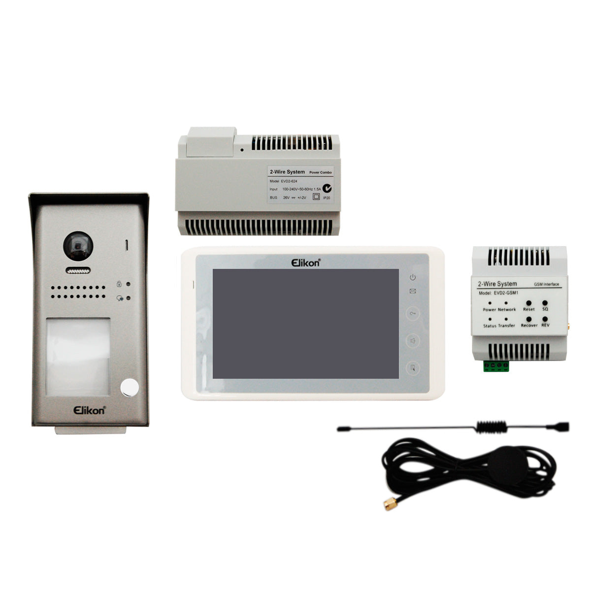 Kit de videoportero Tecnología 2 hilos analógico con WiFi